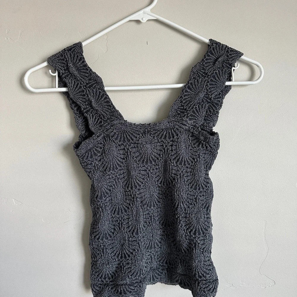 Free People Love Letter Cami in Black – Women’s Size Small - Picture 3 of 3